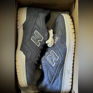 New Balance Unisex 550 Men US Size 9.5 Women US Size 11 Grey Blue BB550PHC
